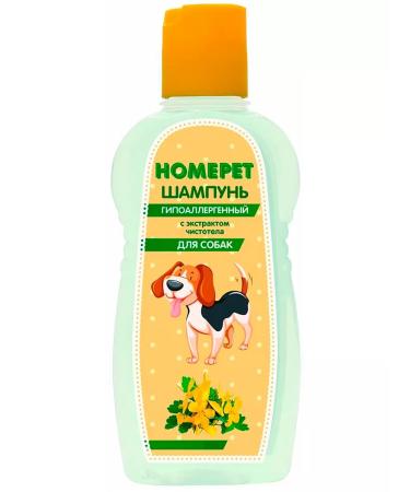 HomePet Hypoallergenic shampoo for dogs with celandine extract