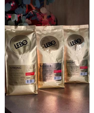 Lebo Espresso Balance 1 kg coffee - Buy Online on GoSupps.com
