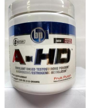 BPI SPORT Booster of testosterone A-HD 112 grams of fruit punch - Buy Online on GoSupps.com