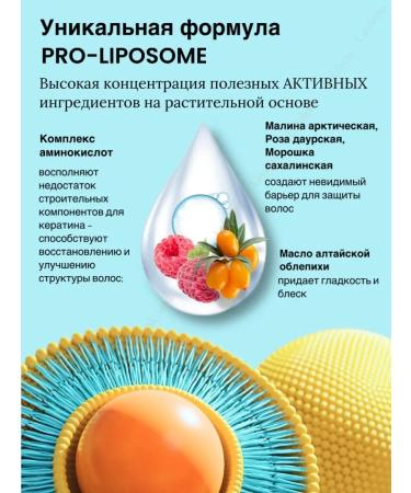 Natura Siberica Sea buckthorn shampoo antioxidant color protection 1l - Buy Online on GoSupps.com