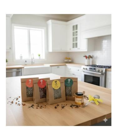 Coffeeinn Set of tea honey educator on September 1 - Buy Online on GoSupps.com