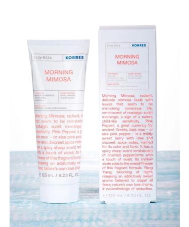 Korres Body milk 'morning mimosa' 125ml - Buy Online on GoSupps.com