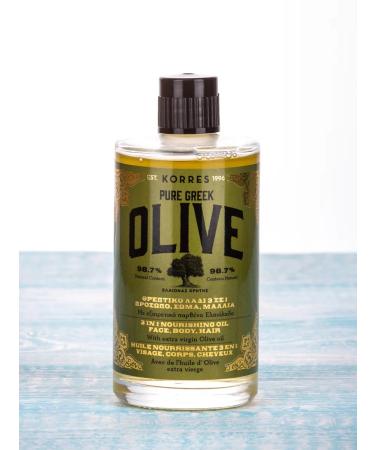 Korres Nutrient oil for body and hair 3 in 1 with olive extract
