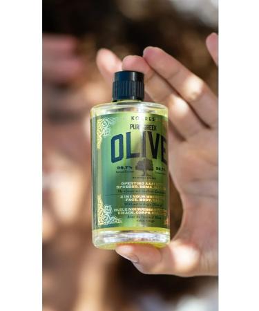 Korres Nutrient oil for body and hair 3 in 1 with olive extract - Buy Online on GoSupps.com