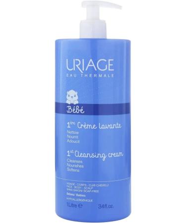 URIAGE Cleaning foaming cream for children and newborns 1000 ml - Buy Online on GoSupps.com