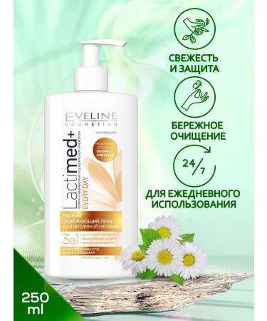EVELINE Gel for intimate hygiene lactic acid+chamomile extract