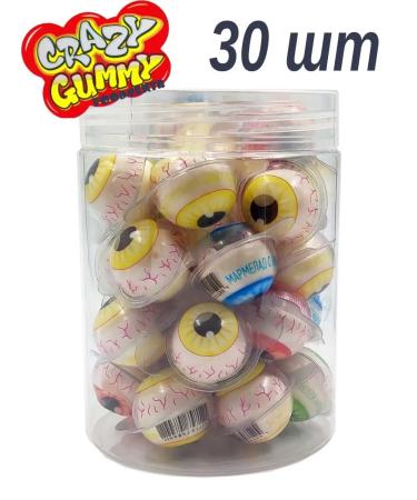 Candy Club MARMELAD chewing CRAZY Eye 30pcs - Buy Online on GoSupps.com