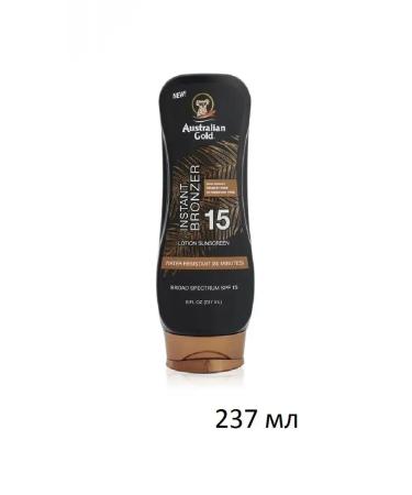 Australian Gold SPF 15 Bronzer for tanning in the sun 237 ml