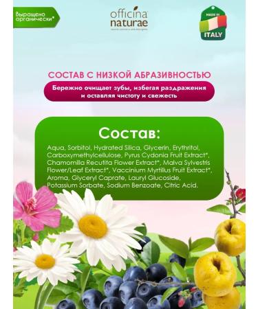 Officina Naturae Toothpaste natural cherry for children 0+ 75 ml - Buy Online on GoSupps.com