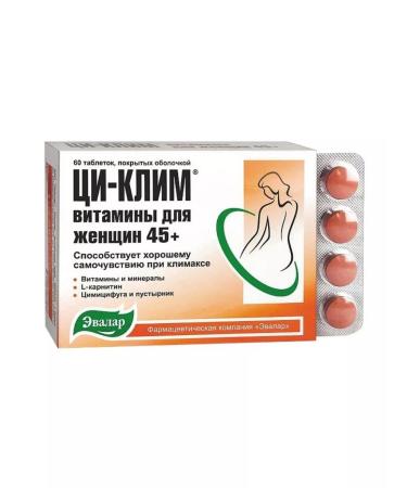 Evalar Qi-klim vitamins for women 45+ tablets 60 pcs