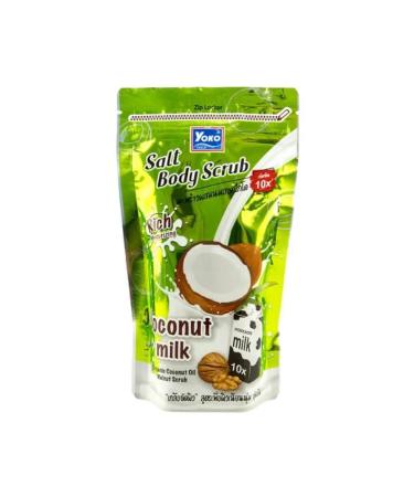 Yoko Body scrub Salt coconut and milk walnut - Buy Online on GoSupps.com