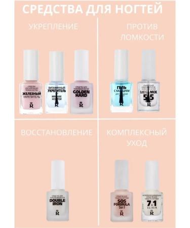 RELOUIS Vitamin fortifier for soft nails varnish gel - Buy Online on GoSupps.com