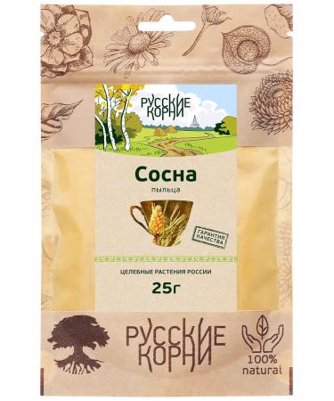 Russian roots Pines of pollen for immunity with a cold biostimulator