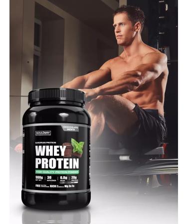 Soul Way Protein serum mint chocolate 900g - Buy Online on GoSupps.com