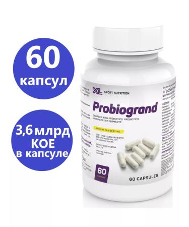 XL Sport Nutrition Probiotics Prebiotics Probiogrand