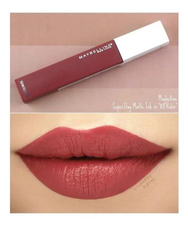 Maybelline New York Lipstick matte mattered Maybellynia Super STAY MATTE Ink 80 - Buy Online on GoSupps.com