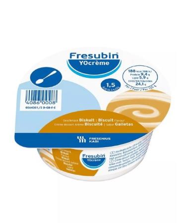 Fresubin Kofrazubin yogurt with the taste of biscuit 125 grams 4 pcs 1 - Buy Online on GoSupps.com