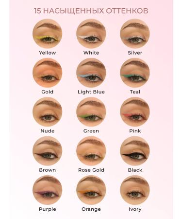 Revolution Makeup Eye pencil kayal shadow base Streamline Eyeliner Gold - Buy Online on GoSupps.com