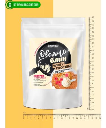 Siberian fiber Ovsyanoblin with protein PP breakfast 7 servings of 30 grams - Buy Online on GoSupps.com