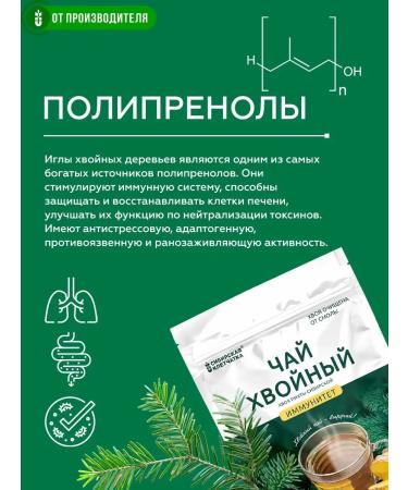 Siberian fiber Coniferous tea immunity 20 bags - Buy Online on GoSupps.com