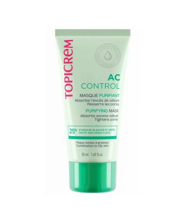 TOPICREM Cleaning face mask AC Control 50 ml - Buy Online on GoSupps.com