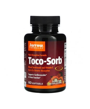Jarrow Formulas Jarrow Complex Toco-Sorb 60 capsules - Buy Online on GoSupps.com