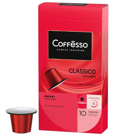 COFFESSO Coffee in coffee machine capsules 10 pcs classic - Buy Online on GoSupps.com