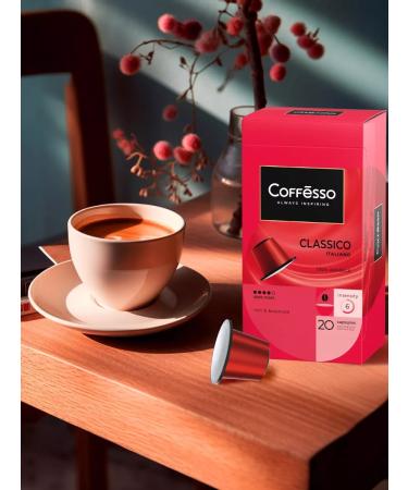 COFFESSO Coffee in coffee machine capsules 20 pcs classic - Buy Online on GoSupps.com