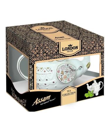 LONDON TEA CLUB Gift set of black tea "Assam" in the tender elephant 60g - Buy Online on GoSupps.com