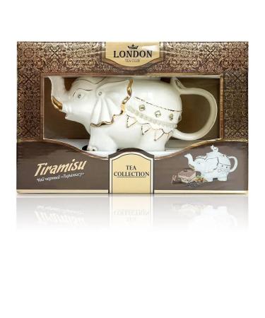 LONDON TEA CLUB Gift set of black tea "Tiramisu" in the tender of elephant 60g