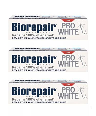 Biorepair Toothpaste about White 75ml- 3pcs