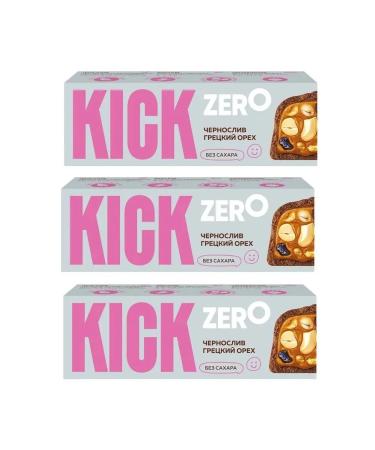 Kickyourenergy Baton with raisins prunes and walnuts without sugar