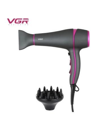 VGR Hair hair dryer is professional for laying ionization - Buy Online on GoSupps.com