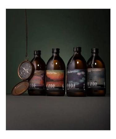 CODE Baste for cocktails jasmine apple pink gouve 0.5l - Buy Online on GoSupps.com