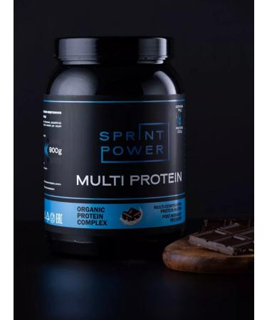 Sprint Power Protein serum Sprintpower chocolate 900 g - Buy Online on GoSupps.com