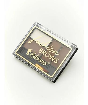 Silvana Official Eyebrow shadows brown palette Fashion brows tone # 1 - Buy Online on GoSupps.com