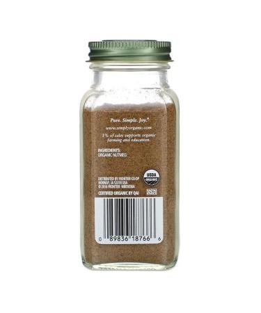 Simply Organic Ground nutmeg 65 g - Buy Online on GoSupps.com
