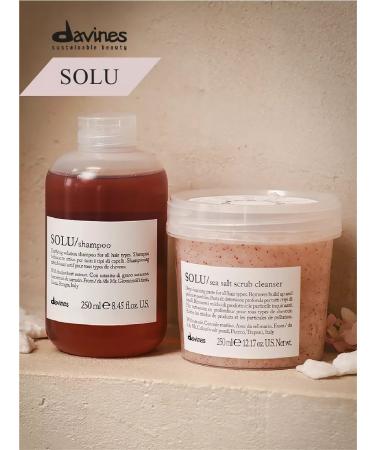 Davines Solu shampoo for deep hair cleaning Italy - Buy Online on GoSupps.com
