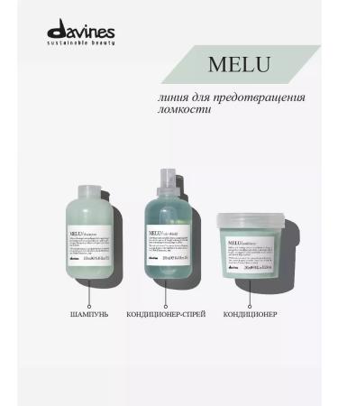 Davines Melu Professional shampoo for brittle hair Italy - Buy Online on GoSupps.com