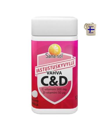 GGGstore SANA-SOL Vitamin D3 2000ME 120 pcs