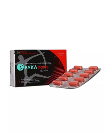 STADA Vuka Forte 1200 mg 30 tablets - Buy Online on GoSupps.com