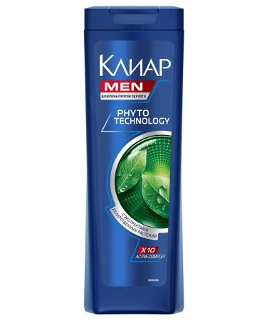 clear Shampoo against the dandruff of the male Phytotechnology 400ml