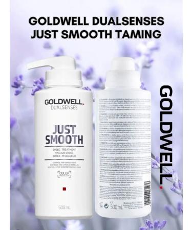 Goldwell Just Smooth Taming Mask for Naughty Hair 500 ml - Buy Online on GoSupps.com