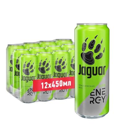 Jaguar Energy Drink Energetic Jaguar Live 0.45 l. x 12 pcs. F