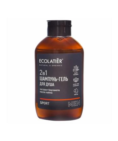 Ecolatier Shampoo and shower gel 2B1 Sport 400ml