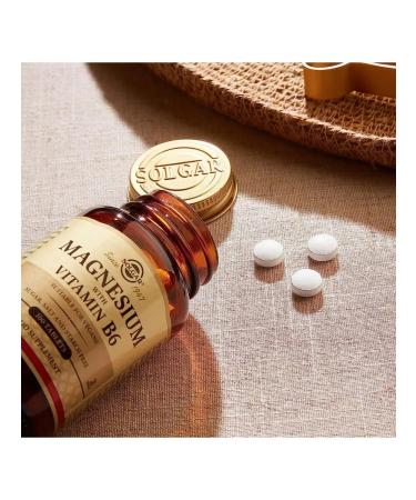 Sol Magnesium with vitamin B6.100 table - Buy Online on GoSupps.com