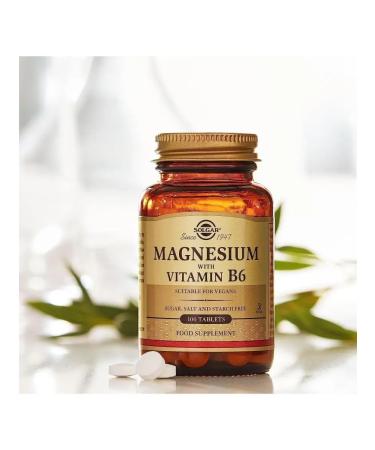 Sol Magnesium with vitamin B6.100 table - Buy Online on GoSupps.com