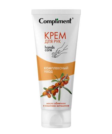 Compliment Hand cream with sea buckthorn complex care 80ml - Buy Online on GoSupps.com