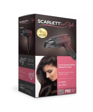 Scarlett Hair hair dryer SC-HD70I38 Power 2000 W - Buy Online on GoSupps.com