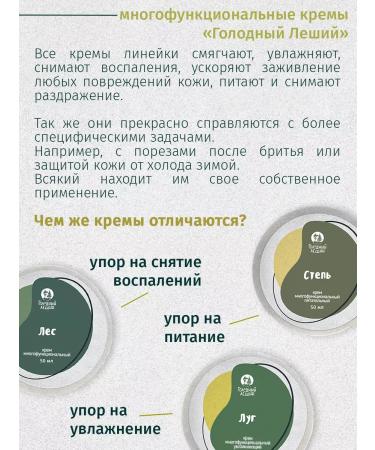 Hungry Leshy A set of multifunctional creams - Buy Online on GoSupps.com